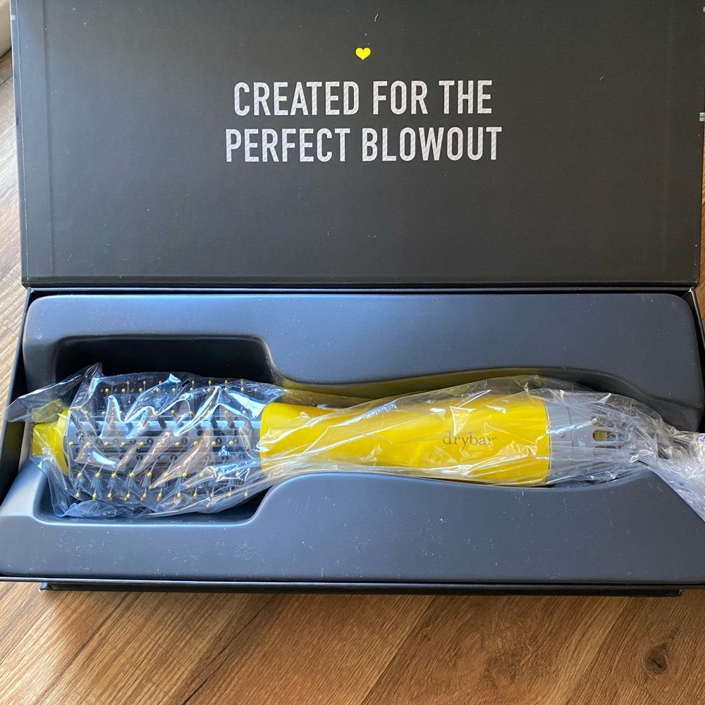 Drybar Yellow and Gray Blow-Dryer Brush - Picture 2 of 3